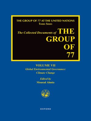 cover image of The Collected Documents of the Group of 77, Volume VII